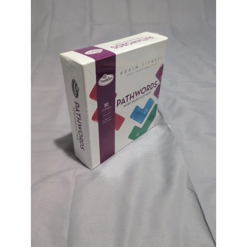 New ThinkFun Brain Fitness‎ Pathwords Word Search Extreme 80 Challenges Sealed!